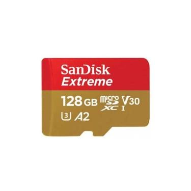 Imagem de Cartão microSDXC Sandisk UHS-I Extreme 128GB - 190MB/s