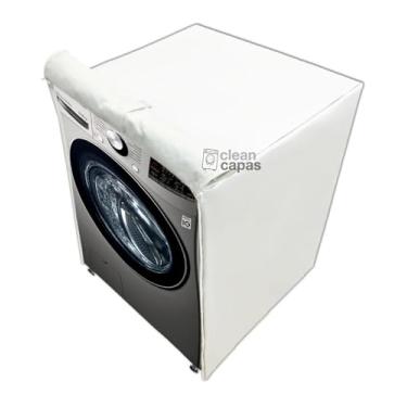 Imagem de CAPA PARA LAVA E SECA LG 13KG VC2 VC4 VC5 IMPERMEÁVEL (BRANCO)