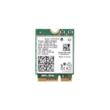 Imagem de AX201NGW Dual Band CNVio2 M.2 802.11ax WLAN Bluetooth 5.1 WiFi Card L57250-005 Compatible Replacement Spare Part for Intel Compatible and Laptop Systems