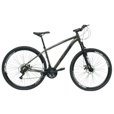 Imagem de Bicicleta Bike Aro 29 KSW XLT 200 MTB Alumínio 21V Marchas Rapid Fire Cabeamento Superior Interno (Verde Pérola Fosco, 21)