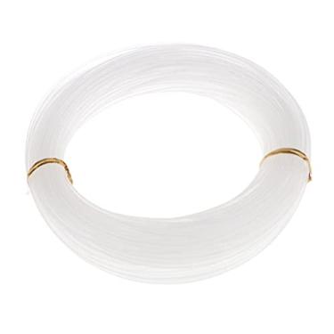Imagem de SM SunniMix 1 rolo de linha de pesca monofilamento - material de nylon mono superior, linha transparente de 30 m - 1,6 mm
