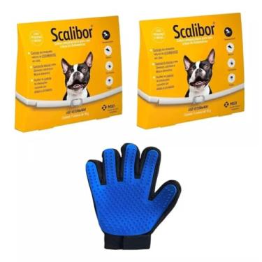 Imagem de Kit 2 Coleiras Antipulgas Scalibor Cães Pequenos 48CM