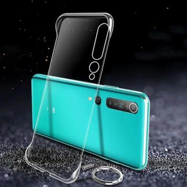Imagem de Capa de telefone fina sem moldura para Xiaomi Mi 14 13 12 11 Lite 12S Ultra 12X 13T 12T 10T Pro 11i Poco F3 Capa traseira de plástico rígido transparente, b, para Xiaomi 11 Lite