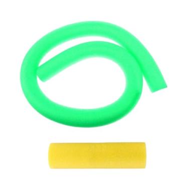 Imagem de Generic Macarrão de piscina, 59in espuma piscina macarrão flutua tubos de espuma esportes aquáticos aprendizagem acessórios piscina para crianças e adultos, Verde oco