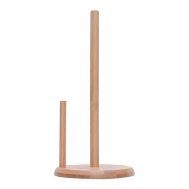 Imagem de Mimo Style Suporte Para Papel Toalha Ecokitchen, Produzido Inteiramente em Bambu 100% Ecológico. Desing Moderno Que Combina Com Todos os Estilos de Cozinha, Utensílio Ideal Para Organizar Bancadas