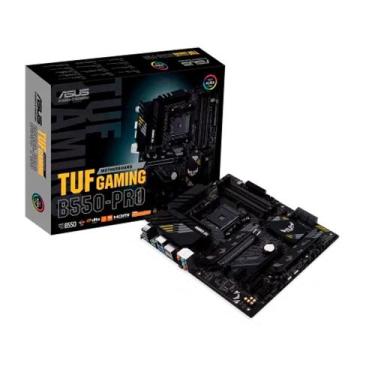 Imagem de Placa Mãe Asus TUF Gaming B550-PRO, AMD AM4, ATX, DDR4 - 90MB17R0-M0EA