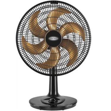 Imagem de Ventilador Turbo De Mesa 40cm Preto/bronze 220v 80w Ventmais - Ventima