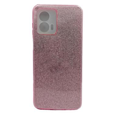 Imagem de Capinha Capa Compatível Com MOTOROLA moto g53 XT2335 Tela 6.5 Glitter 