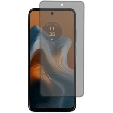 Imagem de Película Privacidade Anti Espionagem Para Moto G34 Tela de 6,5 Polegad