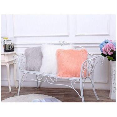 Imagem de Capa P/ Almofada Pelúcia Pelo Alto Luxo Peluda P/ Decoração - S DECOR,