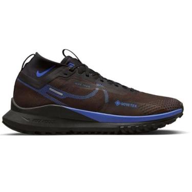 Imagem de Nike Tênis de corrida React Pegasus Trail 4 GTX Fb2193, marrom veludo, preto, dourado, musgo, médio, azul, 35, Veludo marrom preto musgo dourado azul médio, 35