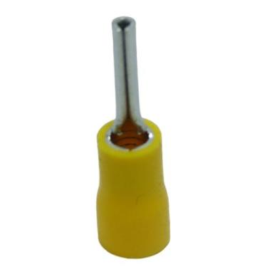 Imagem de Terminal Compressão Reto 4 Mm A 6 Mm Macho Simples C/ Capa Plastica Am