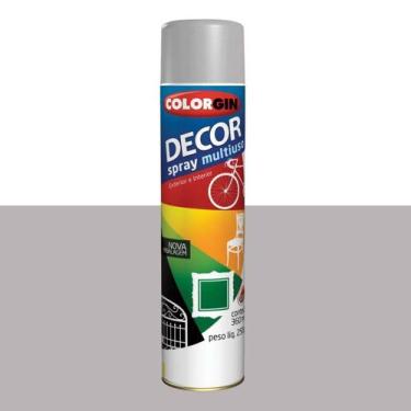 Imagem de Spray Decor Multiuso Colorgin 360ml, Cinza