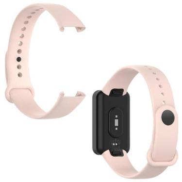 Imagem de pulseira de borracha coloridas compatível com smart band pro - TECH KI