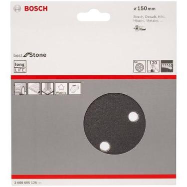 Imagem de Disco De Lixa Gr.120 6' 150mm 05 Unid F355 Bosch 2608605126