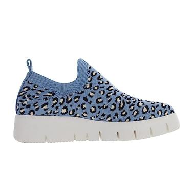 Imagem de Bernie Mev FX Luna Tênis feminino sem cadarço, Steel Blue Wild Dots, 41