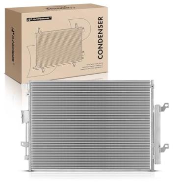 Imagem de A-Premium Condensador A/C de ar condicionado compatível com Jeep Cherokee 2019-2022 2.0L 2.4L 3.2L Substituto # 68399028AA, 68399028AB