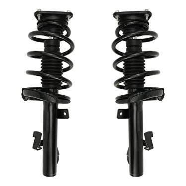 Imagem de Torchbeam 2 peças de suportes dianteiros adequados para C30 2008-2013, C70 2008-2013, S40 2005-2011, V50 2005-2011, substituir 172315 172316, amortecedores amortecedores conjunto completo com mola