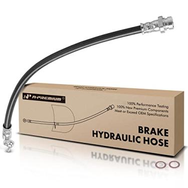 Imagem de A-Premium Mangueira hidráulica de freio traseiro compatível com modelos selecionados Kia - Soul EV 2015 2016 2017 2018, bateria EV (EV/BEV) - Substituição # 58737E4000