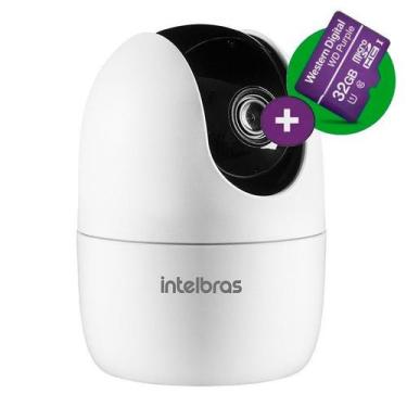 Imagem de Câmera de Segurança Wi-Fi 360 Intelbras IP Full HD com CARTÃO 32GB  IM