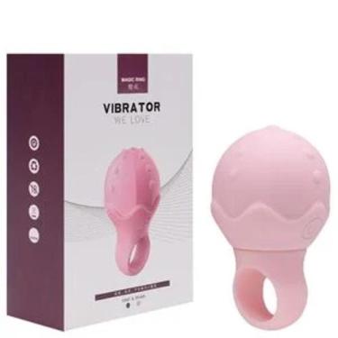 Imagem de Anel Magic Ring Vibrator Recarregável Lilo Vipmix, ROSA
