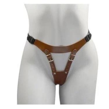 Imagem de Cinto De Castidade material sintético Dominatrixxx, CARAMELO