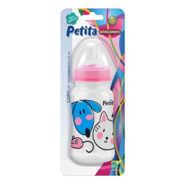 Imagem de Copo Treinamento bico de Silicone Rosa - Petita