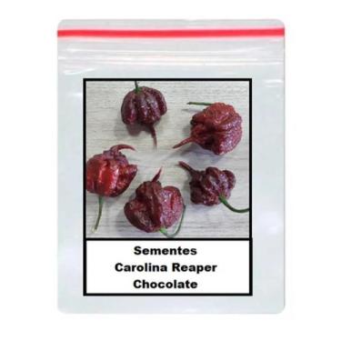 Imagem de 100 Sementes Carolina Reaper Chocolate - proseed