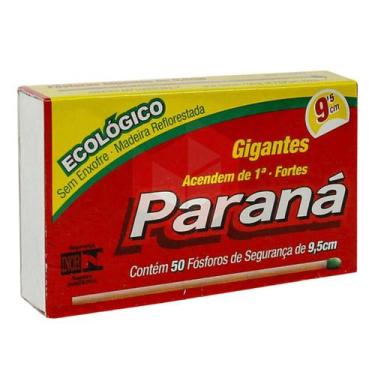 Imagem de Fósforo Paraná gigante 9.5cm - 50Un. - Parana