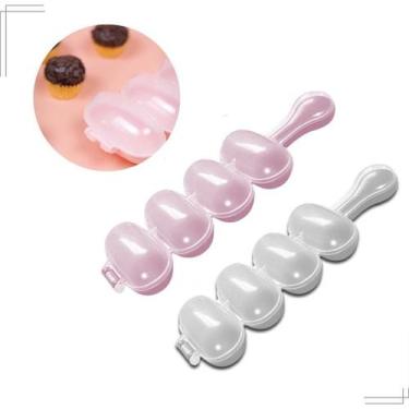 Imagem de Molde Enrolador De Docinhos Para 4 Brigadeiros Beijinho Doce - Injetem