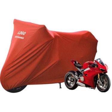 Imagem de Capa Para Moto Ducati Desmosedici De Tecido Lycra - Mz, Vermelha