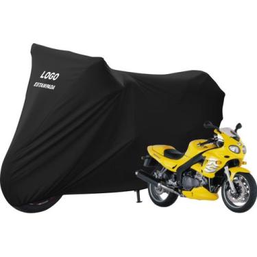 Imagem de Capa Protetora Para Cobrir Moto Triumph Sprint RS 955 - Mz, Preta