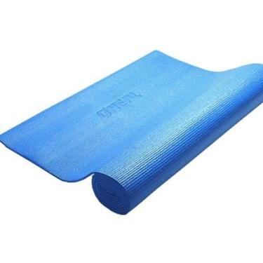 Imagem de Tapete Para Exercícios Yoga Mat Em PVC Oneal, Azul