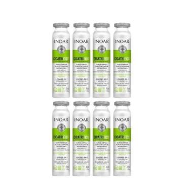 Imagem de Inoar Kit Cicatrifios 8 Ampolas 45ml
