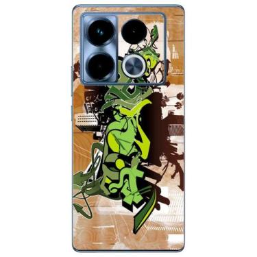 Imagem de Capa Adesivo Skin072 Verso Para Infinix Note 40 Pro 4G X6850 - KawaSki