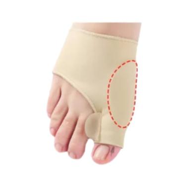 Imagem de Par De Meias Joanete Par de Meias Corretivas Para Joanete Com Separador De Silicone Meia Ortopédica Protetor Corretivo Joanetes, PREMIUM