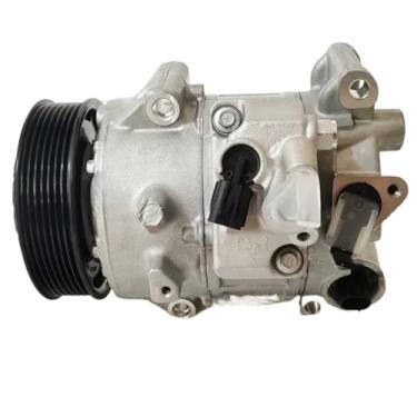 Imagem de Compressor de ar condicionado automotivo AC A/C adequado para bomba de resfriamento TSE17C com embreagem 7PK polia PV7 compatível com TOYOTA CAMRY 2.0 modelo 8831006511