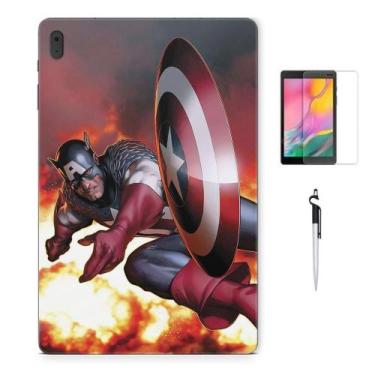 Imagem de Adesivo Galaxy Tab S7 Plus T970/T975 Capitão America 2 - Skin Zabom