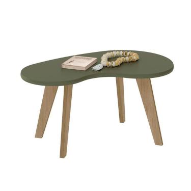 Imagem de Mesa de Centro Ôganica Lina Menta e Marrom