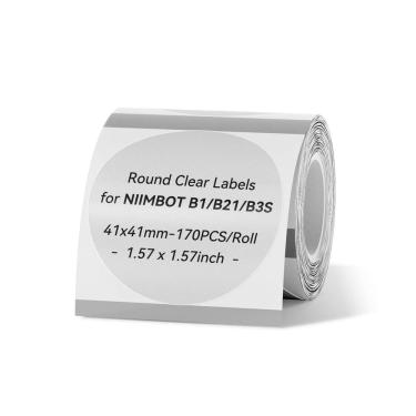 Imagem de Etiquetas térmicas NIIMBOT para impressora de etiquetas B1/B21/B3S/K3