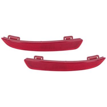 Imagem de Carro pára-choque traseiro refletor luz de freio parar lâmpada traseira luzes compatíveis para volvo c30 2010 2011 2012 2013(Left+right)