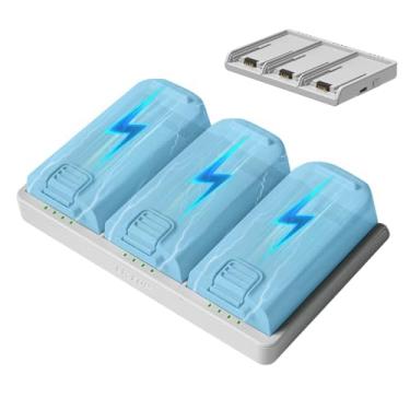 Imagem de LKTOP Substituto do Hub de Carregamento Bidirecional DJI Neo, Carregador Rápido de Bateria de 65W para do Drone DJI Neo, com Modo de Armazenamento/Saída (Carregamento Paralelo de 3 Baterias: 45 min)