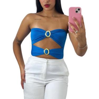 Imagem de Body aura - Quarta Geração da moda, Azul turquesa