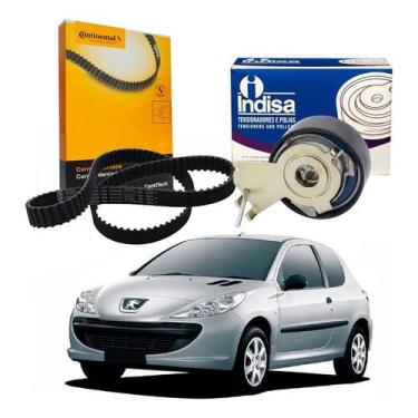 Imagem de Kit Correia Dentada Tensor Peugeot 207 1.4 8v 2008 A 2015 - ContiTech