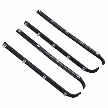 Imagem de AM‑41543318, Kit de Fita de Calafetagem para Varredura de Janela Interna Externa 4 Peças, Substituição de Vedações de Feltro para Varredura de Janela à Prova de Desgaste para