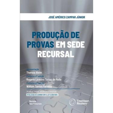 Imagem de Produção De Provas Em Sede Recursal - 2025