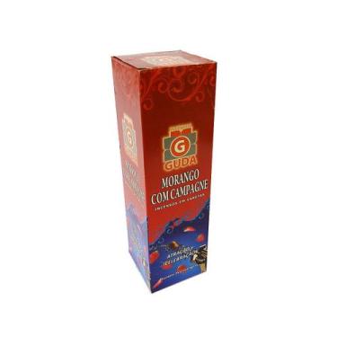 Imagem de 1043 - Incenso Indiano Guda Morango c/ Champagne