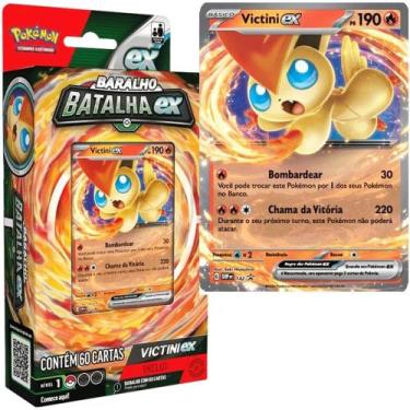 Imagem de Deck Batalha Pokémon Miraidon Ex Ou Victini Ex Pronto Jogar - Copag