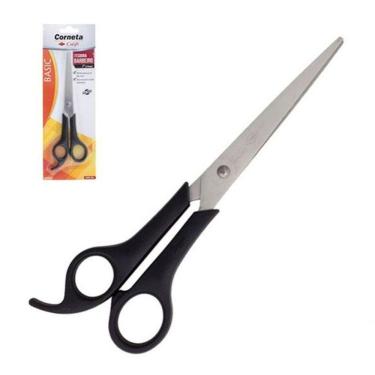 Imagem de Tesoura Barbeiro Corneta Basic Inox 7 Blister
