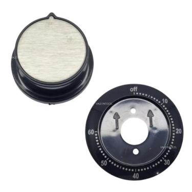 Imagem de Kit adereço +botão p/ timer air fryer mondial afn40 pret ori